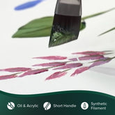 Ruby Satin® Angle Paintbrush | Short Handle | 2506S